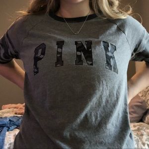 PINK camo t-shirt